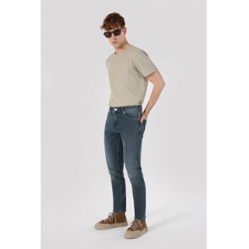 Pantaloni De Barbati Albastru inchis Regular Fit 067 JACK