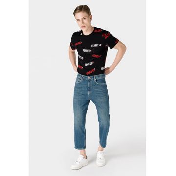 Pantaloni De Barbati Albastru-