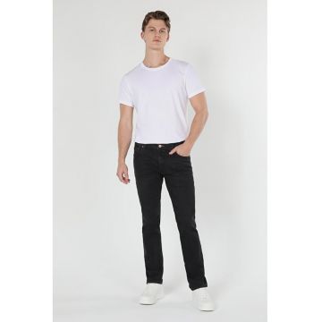 Pantaloni De Barbati Negru Straight Fit 044 KARL