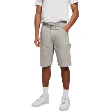 Bermude uni din denim