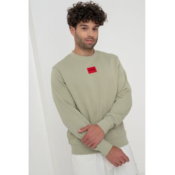 Bluza de trening din bumbac cu decolteu la baza gatului Diragol