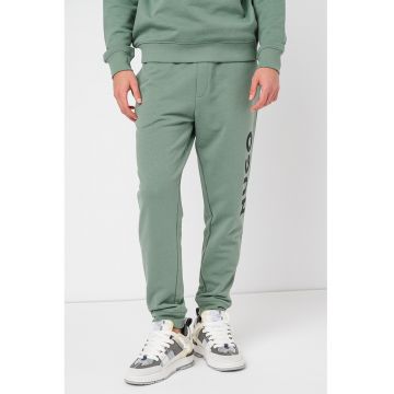 Pantaloni de trening de bumbac cu imprimeu logo Dutschi