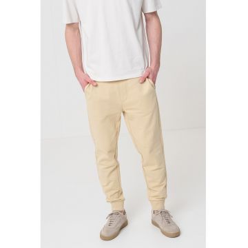 Pantaloni de trening din bumbac cu snur de ajustare Dayote