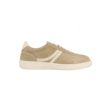 Pantofi sport din piele intoarsa Tiverton - Bej