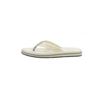 Papuci flip-flop cu garnituri tricotate Brodale