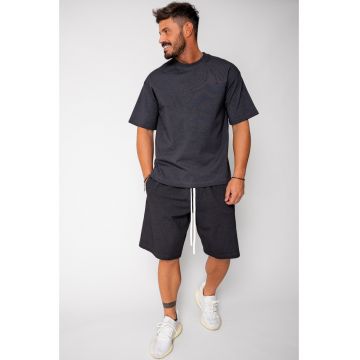 Set tricou si pantalon scurt Black I 16995