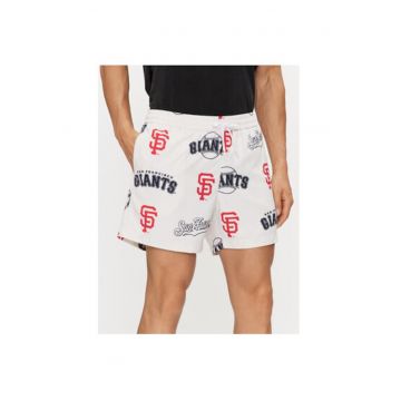 Short de baie barbati -  91285 - Poliester - S INTL - Ecru