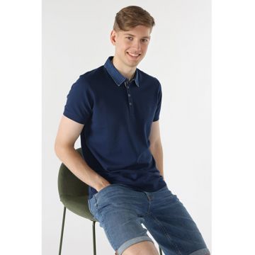 Tricou polo slim fit