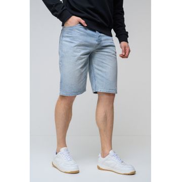 Blugi scurti regular fit - Albastru deschis
