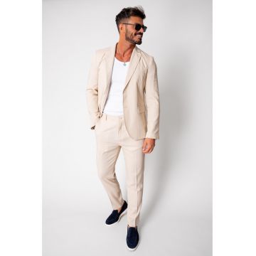 Costum Ralph din IN sacou si pantalon lung Beige New 16851