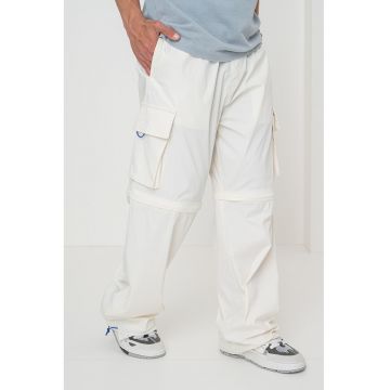 Pantaloni cargo cu croiala lejera si talie ajustabila Geordie