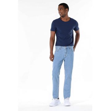 Pantaloni De Barbati Albastru Regular Fit 067 JACK