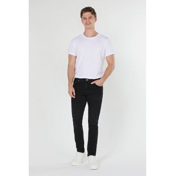 Pantaloni De Barbati Negru Slim Fit 041DANNY