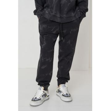 Pantaloni de trening cu model tie-dye Nustroypan