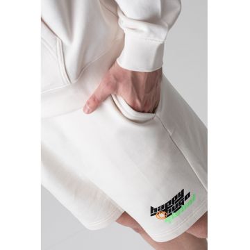 Pantaloni scurti din bumbac cu snur de ajustare