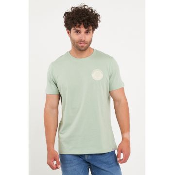 Tricou din bumbac cu imprimeu pe partea din spate
