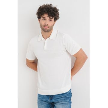 Tricou polo cu model uni