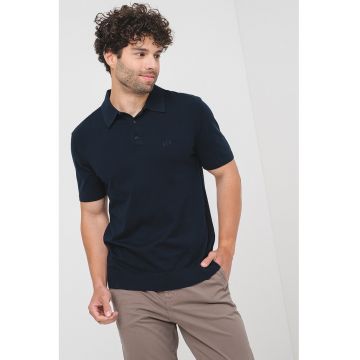 Tricou polo cu model uni