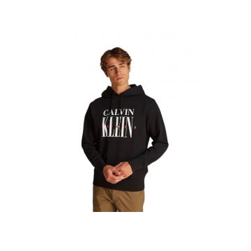 Hanorac  pentru Barbati - serif font graphichoodie - J30J327520-BEH - Negru