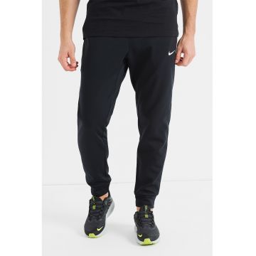 Pantaloni conici cu logo pentru fitness