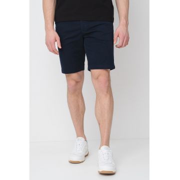 Pantaloni scurti regular-fit din amestec de bumbac