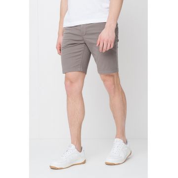 Pantaloni scurti regular-fit din amestec de bumbac