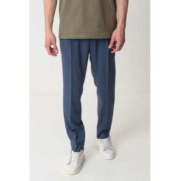 Pantaloni slim fit din amestec de lana Getlin
