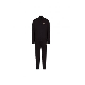 Trening  pentru Barbati - m t-suit t-top fz ch coft - 8NPV60-PJVRZ-0208 - Negru - Negru