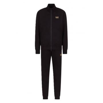 Trening  pentru Barbati - m t-suit t-top fz ch coft - 8NPV60-PJVRZ-0208 - Negru
