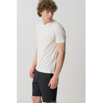 Tricou din amestec de bumbac organic si in