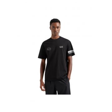 Tricou  pentru Barbati - 7M000302-AF12874-UC001 - Negru