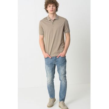 Tricou polo cu model uni