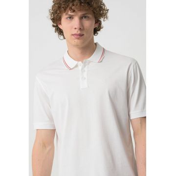 Tricou polo cu model uni
