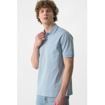 Tricou polo cu model uni