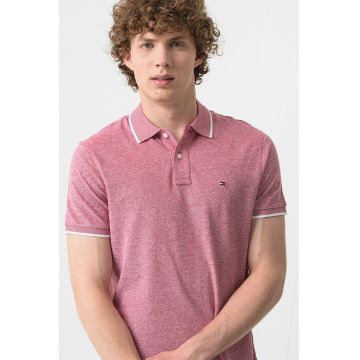 Tricou polo din amestec de in