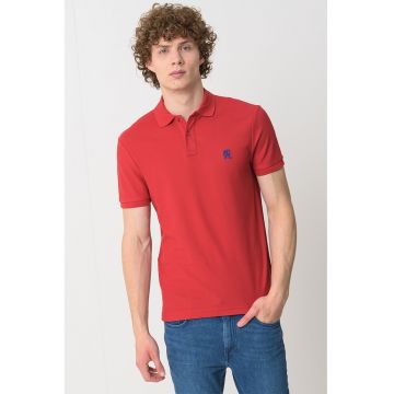 Tricou polo din bumbac organic