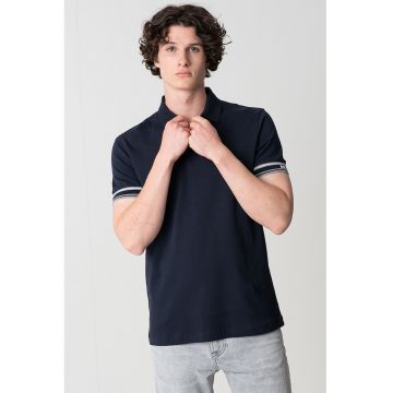 Tricou polo din material pique