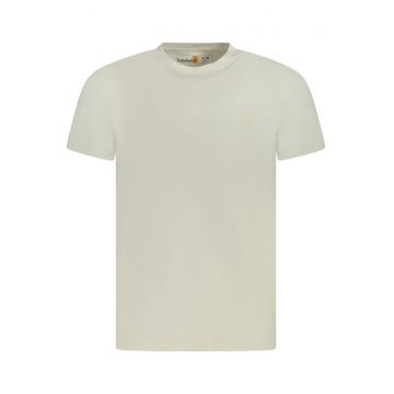 Tricou SHORT SLEEVE TEE-barbati - cu mini logo brodat - Regular fit - Bej