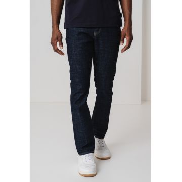 Blugi regular fit cu talie medie