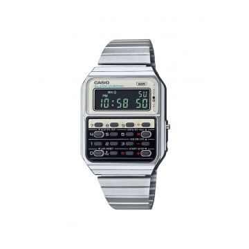 Ceas barbatesc  CA-500WE-7BEF Quartz Argintiu