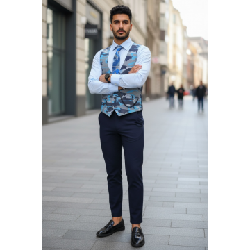 Compleu barbati  Vesta + Pantaloni 13252