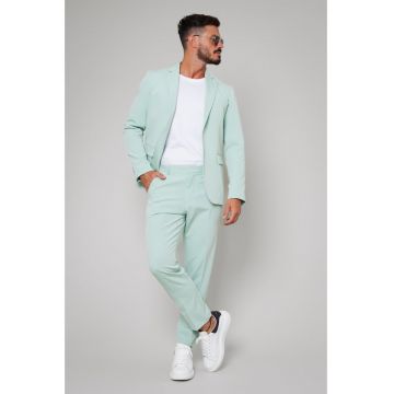 Costum sacou si pantalon lung Mint 16285