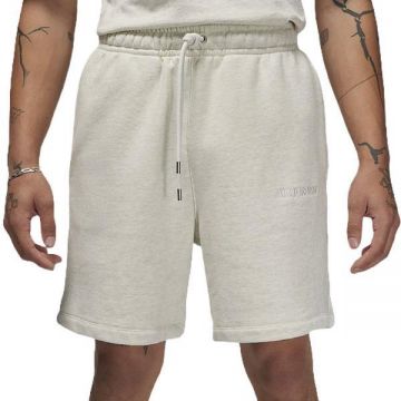 Pantaloni scurti barbati Jordan Men Wordmark Fleece Short Oatmeal Heather FJ0700 141, L, Bej