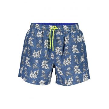 Pantaloni scurti de baie barbati - cu imprimeu tropical - Regular fit