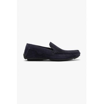 Pantofi loafer din piele cu talpa aderenta
