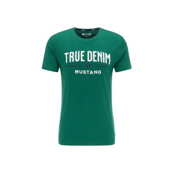 Tricou cu decolteu la baza gatului si nopeuri Aaron