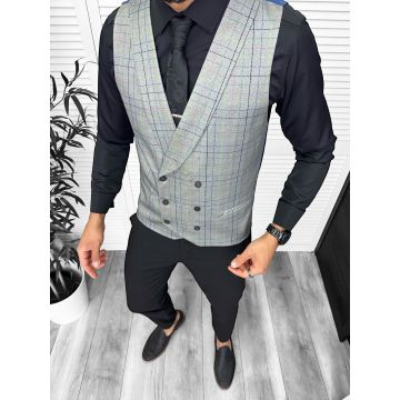 Vesta barbati eleganta slim fit  13228