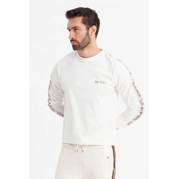 Bluza regular fit cu imprimeu logo