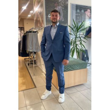 Costum Mereo slim blue Paolo Rossi