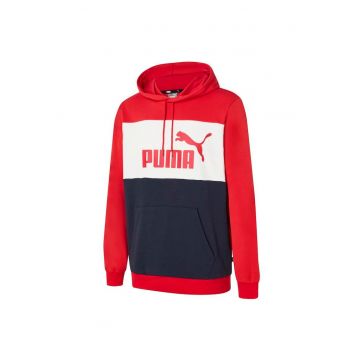 Hanorac  ESS+ Colorblock Hoodie TR - 848772-21 - Barbati - Rosu